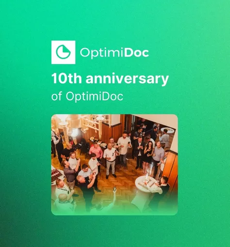 OptimiDoc | OptimiDoc 10th anniversary of OptimiDoc